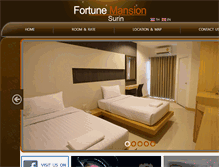 Tablet Screenshot of fortunemansionsurin.com